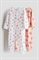 Хлопковая пижама с принтом 2 шт. - Фото 12491032