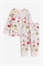 Пижама из хлопка с принтом - Фото 12491047