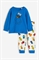 Пижама из хлопка с принтом - Фото 12491053