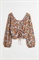 Блузка из крепа с завязками H&M+ - Фото 12491285