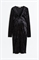 Велюровое платье MAMA с узелками - Фото 12491797