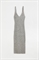 Трикотажное платье в рубчик - Фото 12494148