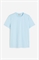 Облегающая футболка из хлопка пима - Фото 12495343