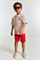 Хлопковые шорты чинос - Фото 12502646