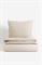 Постельное белье из смеси льна для односпальной кровати - Фото 12505124