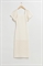 Вязаное платье-миди с расклешенными рукавами - Фото 12518738