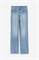 Расклешенные низкие джинсы-карго - Фото 12519409