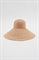 Соломенная шляпа с широким ободком - Фото 12522314