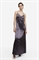 Атласное платье-слип с кружевом - Фото 12533049