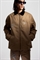 Куртка с вельветовым воротником Свободный крой - Фото 12538534
