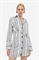 Платье-блузка из льняного микса - Фото 12545257