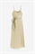 Длинное атласное платье MAMA - Фото 12546730