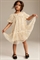 Платье из тюля с блестками и рукавами-баллонами - Фото 12552885