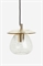 Стеклянный подвесной светильник - Фото 12553458
