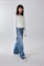 Свободные джинсы с широкими штанинами - Фото 12563036