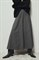 Расклешенная юбка из шерстяного микса - Фото 12567878