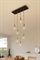 Металлический подвесной светильник с 7 лампочками - Фото 12569538