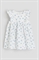 Хлопковое платье с воланами - Фото 12573945