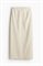 Элегантная юбка макси из саржи - Фото 12575099