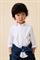 Хлопковая рубашка с длинными рукавами - Фото 12579471