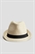 Соломенная шляпа в стиле федора - Фото 12585424