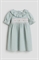 Платье из ситцевой ткани с воротником - Фото 12586364