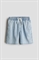 Джинсовые шорты свободного кроя - Фото 12594252