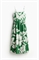 Платье-миди из льняной смеси - Фото 12597916