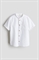 Рубашка Grandad из смеси льна - Фото 12600385
