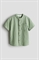 Рубашка Grandad из смеси льна - Фото 12600387