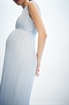 Плиссированное платье MAMA - Фото 12606120