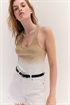 Ребристый жилетный топ 1221250001 - Фото 12606787