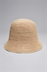 Шляпа для рыбалки из ткани рафия - Фото 12607644