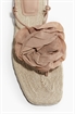 Сандалии из эспадрильи с аппликацией 1222939002 - Фото 12609577