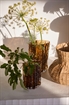 Стеклянная ваза с текстурой - Фото 12611230