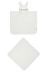 Махровый комплект полотенец - полотенце с капюшоном и пончо для купания - Фото 12613811