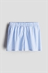 Пижамные шорты из хлопкового поплина - Фото 12617052