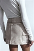 Мини-юбка с поясом 1229202001 - Фото 12618090
