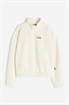 Пуловер с молнией Printed Half Zip Mock Pullover - Фото 12619419
