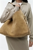 Замшевая сумка на плечо - Фото 12620726