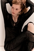 Трикотажное платье в стиле вязания крючком - Фото 12621026
