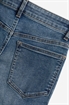 Расклешенные высокие джинсы - Фото 12629030