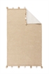 Хлопковый двусторонний коврик Pom Pom с бахромой - Фото 12639542