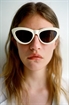 Солнцезащитные очки "кошачий глаз - Фото 12649131