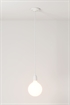 Фарфоровый подвесной светильник с лампочкой - Фото 12650078