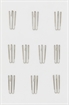 Крючки для штор, набор из 10 шт - Фото 12650445
