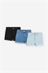 Комплект из 3 джинсовых шорт - Фото 12651041
