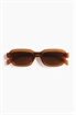 Овальные солнцезащитные очки - Фото 12674808