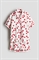 Пижама из узорчатого трикотажа - Фото 12806276