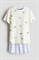 Пижама из принтованного хлопка - Фото 12847760